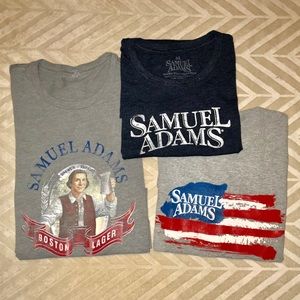 3 Pack Samuel Adams Tee-Shirts